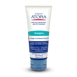 لوسیون شوینده بسیار ملایم حاوی 50% روغن نرم کننده صورت و بدن اگزو پرو آردن آتوپیا 4 Eczopro Mild Face Body Wash with 50 Emollient min 1 آرالیا شاپ